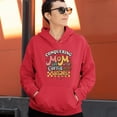 thumbnail image 4 of Conquering Mom Life With Coffee and Wine Sweatshirt Trendy Motherhood Parenting Family Soccer Mama #momlife Hoodie, 4 of 7