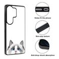 thumbnail image 2 of WIRESTER Shockproof Soft Rubber Cover Case for Samsung Galaxy S26 Ultra 6.9" 2026, Animal White Silver Point Ragdoll Cat, 2 of 5