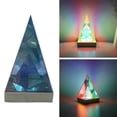 thumbnail image 3 of Lámpara de acrílico de la pirámide de la luz 3D lámpara de escritorio, creativa, lámpara de noche luz de la mesita de noche para la decoración del, 3 of 9