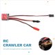thumbnail image 5 of Controlador de Velocidad Eléctrico Microtipo ESC 30A con Escobillas, 2S, 4-8V, para Bricolaje, Minicoche RC 1/16, 1/18, 1/24, , Tanque, Conector JST., 5 of 5