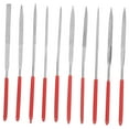 thumbnail image 6 of KAJNBN 10Pcs Miniature File Set for Jewelry Making Metal Crafts DIY Projects Hobbyist Use Iron Plating Sand Rubber, 6 of 8