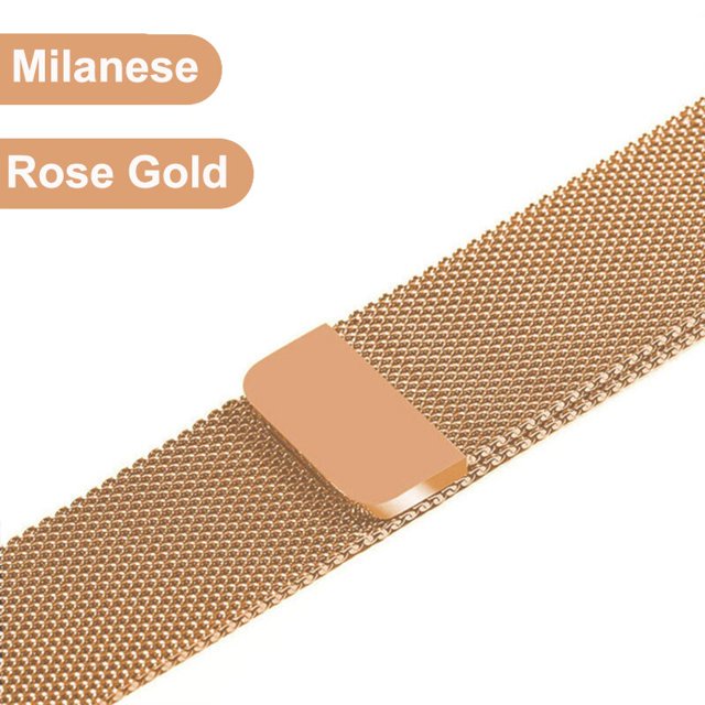 Correa de Metal para Samsung Galaxy Watch 4, 5, 6, Active 2, 40mm, 44mm, pulsera de repuesto de bucle magnético milanés clásico