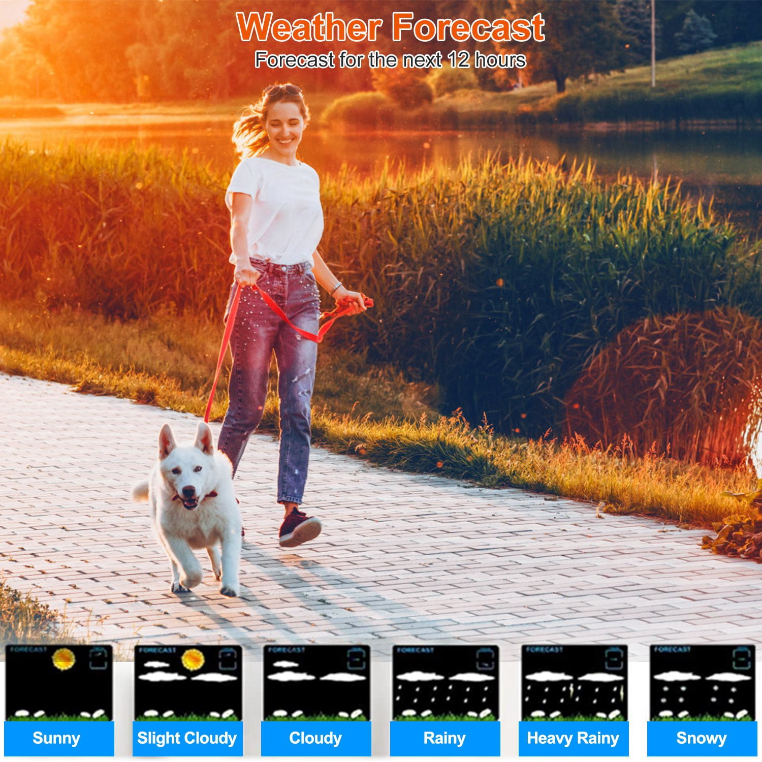 Moclever Multi-functional Projection Alarm Clock Atomic Projection Alarm Clock Electronic Digital Clock Radio Control Clock