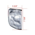 thumbnail image 4 of Left Right Clear Lens Corner Light Turn Signal Cover For Mercedes E-Class W124 1985-1995 Driver Passenger Side, 4 of 7