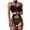 Black, variant on Ring Sleepwear Steel Underwear Pajamas Fashion Lace Garter Bra & Brief Sets, L, Black