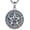 02: colored zircon, variant on Diamond Tetragrammaton Necklace for Women Men, 925 Sterling Silver De Plata Pentagram Pentacle Pendant Necklaces Witchcraft Wiccan Pagan Star Jewelry Gifts