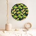 thumbnail image 5 of Gaeub Fresh Avocado Print Ceramic Plate,Dinner Plates,Bone China Decorative Plates with Display Stand,Art Ceramic Ornaments for Wall Hanging Decoration-10in, 5 of 6
