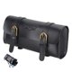 thumbnail image 5 of Yuarrent Bolsa frontal de ciclismo compacta y ligera para un viaje cómodo, bolsa Universal para manillar de bicicleta Ciclismo Negro, 5 of 6