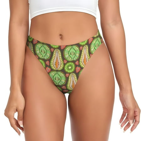 Sigee Fruits 1 for Women s G-String Panty  Low Rise  Soft Lace Perfect for Everyday Wear or Special Occasions-Small