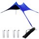 thumbnail image 1 of Tienda de campaña con dosel para la playa, parasol portátil, refugio solar de Lycra con, 1 of 8