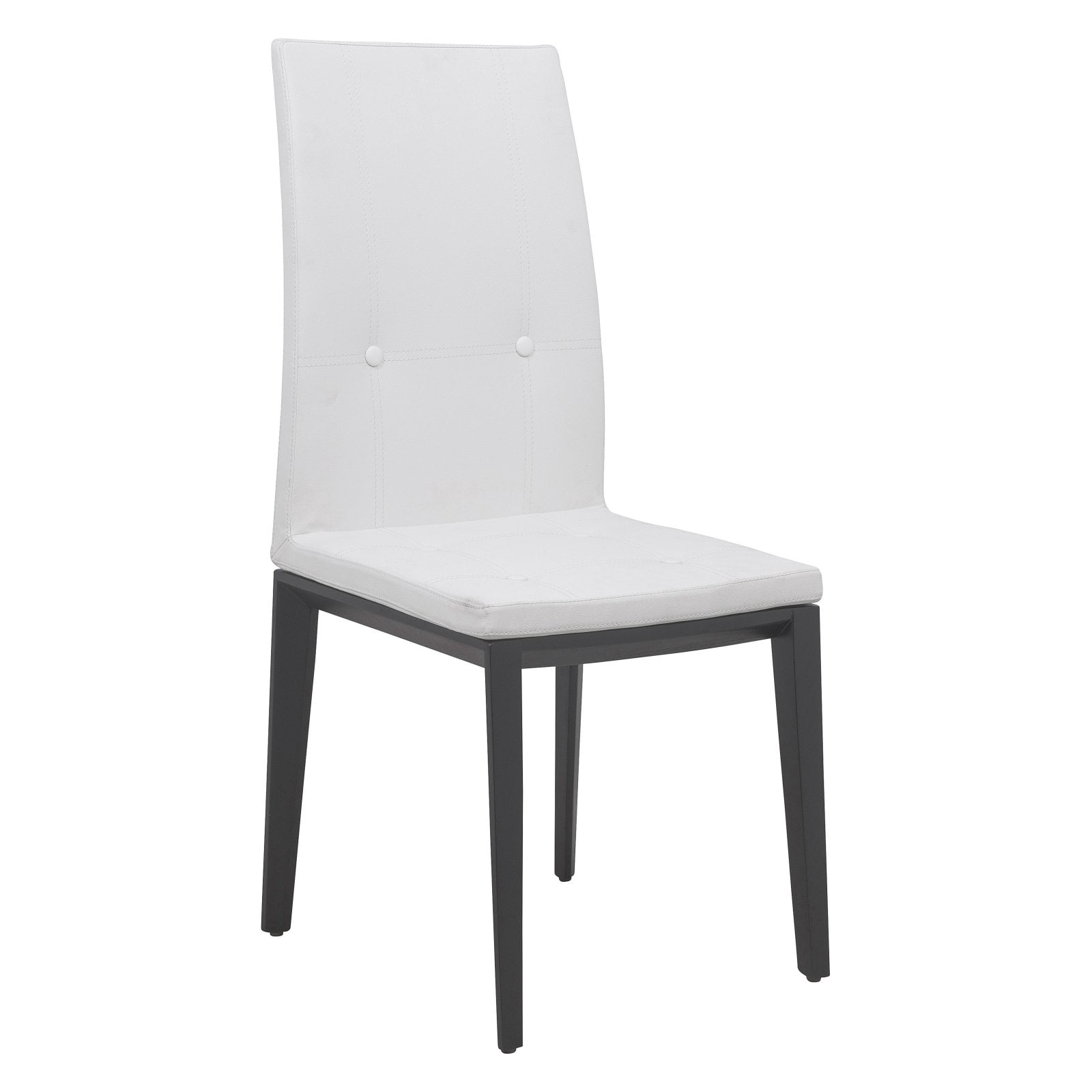 LeisureMod Somers Contemporary Vinyl Leather Dining Chair - Walmart.com