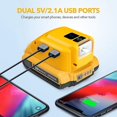 thumbnail image 3 of Dcb090 Battery Adapter For Dewalt 20v Max 18v Lithium-ion Batteries, 3 of 5