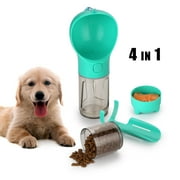 Angle View: Ownpets Multifunctional Pet Water Bottle Portable Dog Cat Food Storage & Excrement Scoop