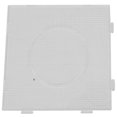 thumbnail image 1 of Transparent Geometric Pegboard Template Kids Children Toys for 2.6mm Perler Beads (Big Square), 1 of 4