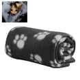 thumbnail image 3 of Manta para perros de doble cara, manta suave cálida para invierno de 100x70cm para mascotas, alfombrilla para dormir para gatos y cachorros, uso práctico Jadeshay A, 3 of 8