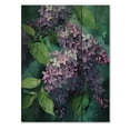 thumbnail image 3 of Designart "Fragrant Blossoms of Green Lilac I" Floral Print on Natural Pine Wood, 3 of 5