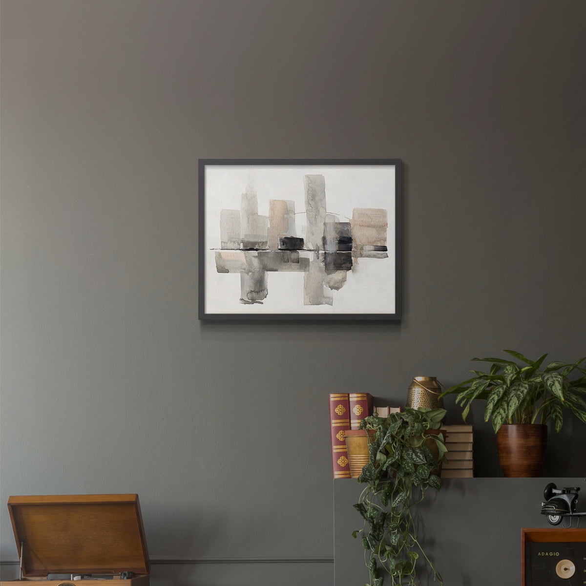 Urban Oasis I by Sally Swatland - Restickable Framed Giclée Print