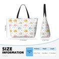 thumbnail image 4 of Sigee Little Elephant Print Extra Large Waterproof Beach Travel Bag with Zipper - Durable and Versatile for Vacation, Gym, and Daily Use, 4 of 7