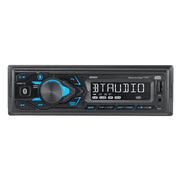 JENSEN MPR210 Single DIN Car Stereo Radio with Bluetooth, New