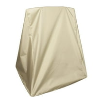 Nishiyuenyi Boat Seat Cover Oxford Protection Heavy Duty Dustproof Outdoor Boat Bench Beige Apricot