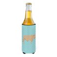 thumbnail image 2 of Carolines Treasures BB8000MUK Charolais Cow Blue Check Michelob Ultra Hugger for Slim Cans, 2 of 2