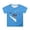 Sky Blue, variant on ibiyuan Shirts for Girls Casual Short Sleeve Girls T Shirts Letter Print Baby Girl Tops Round Neck Basic Tees Y2k Girl Summer Clothes,8-9 Years