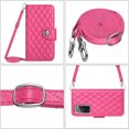 thumbnail image 6 of for Samsung Galaxy S20 FE Wallet Case, Elegant Card Holder Cash Slot PU Leather Kickstand Shoulder Strap Shockproof Protective Flip Women Girls Case Cover for Samsung Galaxy S20 FE, Rose, 6 of 6