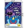 thumbnail image 3 of Poppy Playtime - Huggy Wuggy Get Some Rest Wall Poster, 22.375" x 34" Framed, 3 of 5