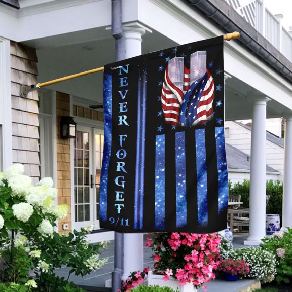 Flagwix Never Forget 9/11 Flag Premium Polyester American Flag for Outside