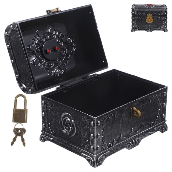 HONMEET Plastic Storage Chest for Secure and Organization of Household Items