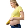 thumbnail image 4 of Ingrid & Isabel For Every Belly Maternity Fitted V-Neck Tee, Sizes S-XXL, 4 of 9