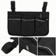thumbnail image 4 of Bolsa De Almacenamiento, Bolsa De Almacenamiento De Pasamanos Lateral, Multibolsillo Portátil Para Herramientas De Almacenamiento Al Aire Libre EOTVIA negro, 4 of 8
