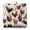 Bohemia, variant on Bohemian Rooster Nature Artwork Zabuton - Soft Floor Sitting Pillow for Adults & Teens