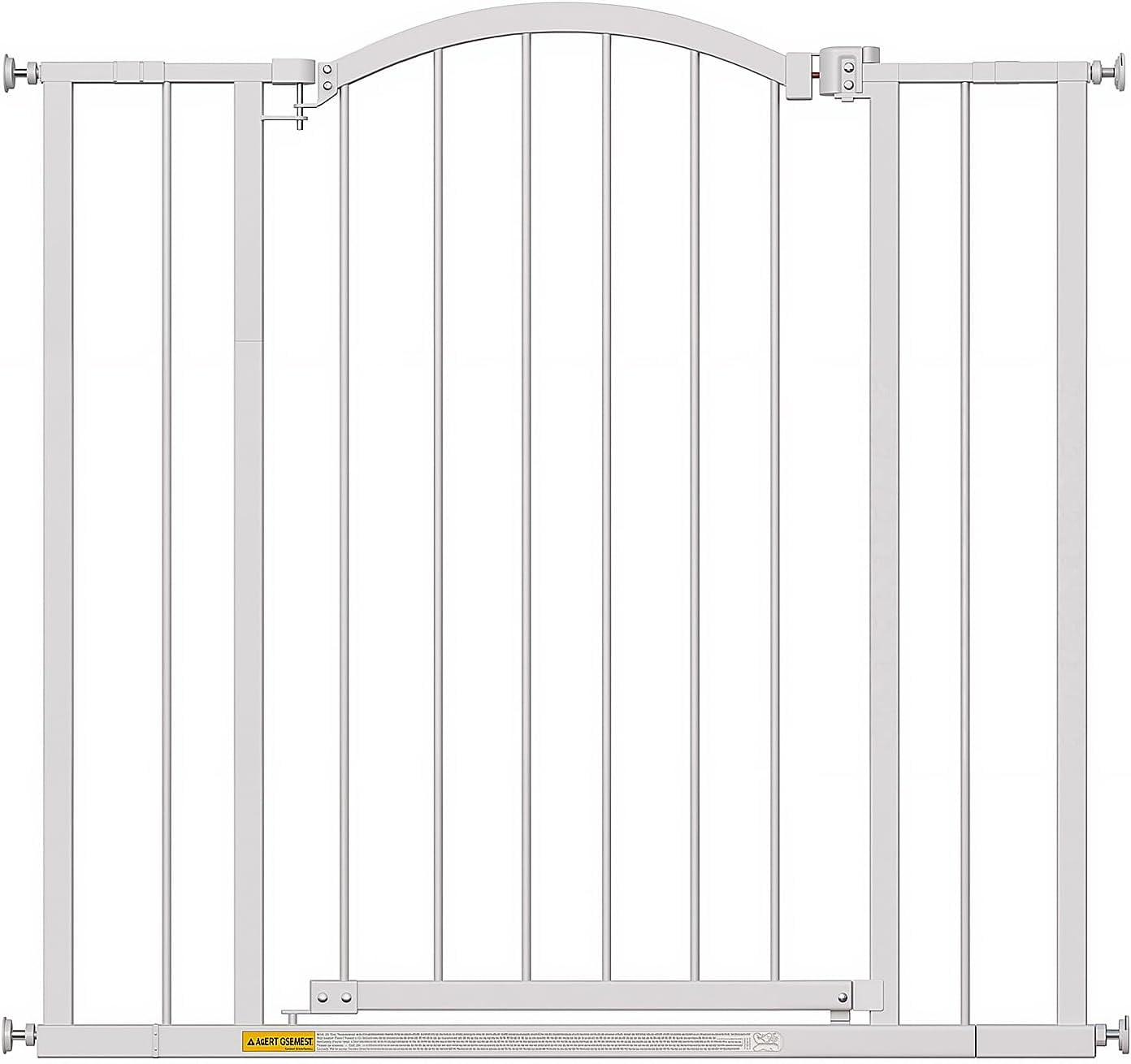 CL.HPAHKL Dog Gate for Stairs & Doorways, Metal Pet Safety Gate for Indoor Dogs Cats, Fits 28.5”-39.7” Wide Openings