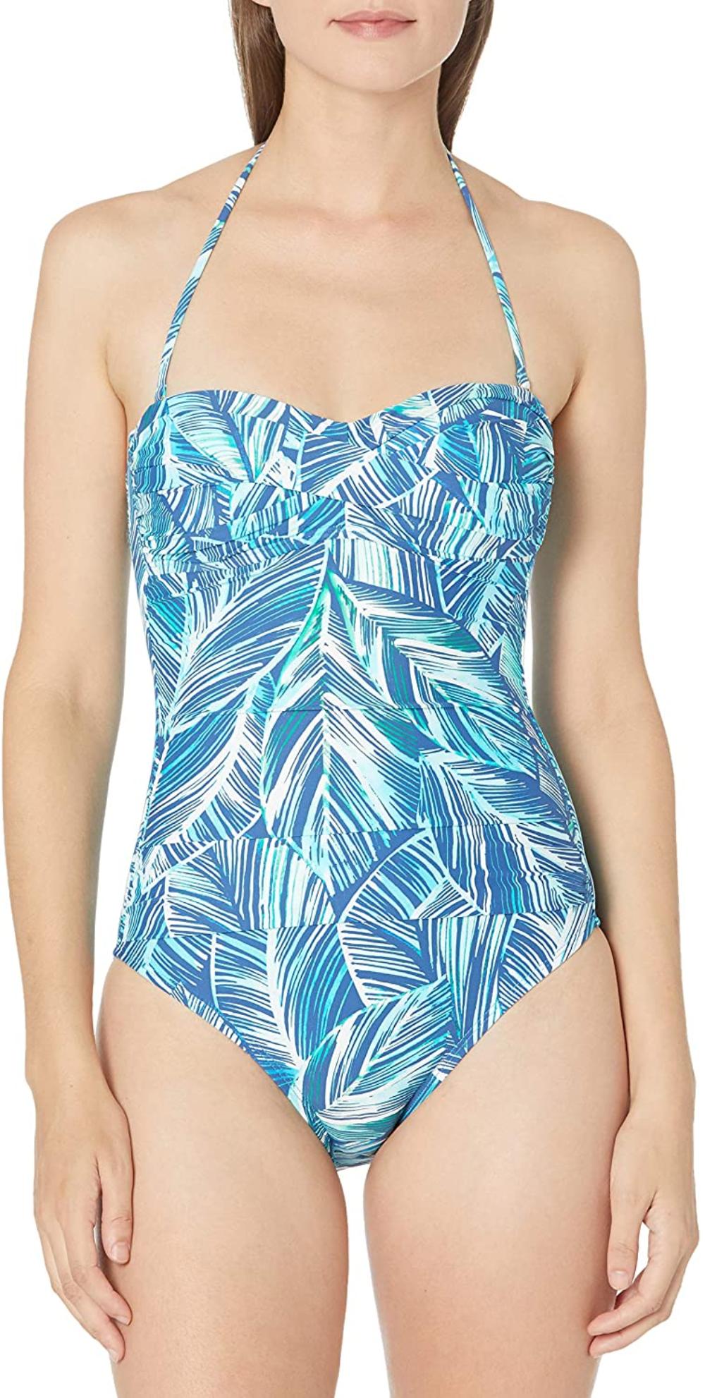 La Blanca La Blanca Women S Bandeau One Piece Swimsuit Poolside Sketched Leaves 8 Nylon 17 Elastane By Visit The La Blanca Store Walmart Com Walmart Com La Blanca La Blanca Women S Bandeau One Piece Swimsuit Poolside Sketched Leaves 8 Nylon 17 Elastane By Visit The La Blanca Store Walmart Com Walmart Com
