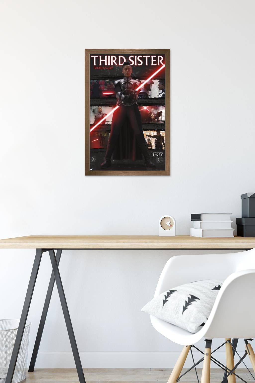 Star Wars: Obi-Wan Kenobi - Third Sister Wall Poster, 14.725" x 22.375" Framed