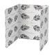 thumbnail image 2 of Gas Stove Splatter Guard Multipurpose Foldable High Temperature Resistance Aluminum Foil Oil Splash Guard for Kitchen White, 2 of 4