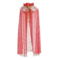 thumbnail image 1 of GDREDA Vestes de Gommage pour Femme, Cape à Lacets pour Filles, Robe de Fête, Rouge, 2-10 Ans, 1 of 4