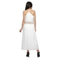 thumbnail image 5 of Moomaya Solid Sleeveless Adjustable Spaghetti Strap Long Dress For Women, 5 of 6