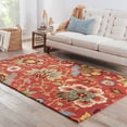 thumbnail image 4 of jaipur rugs hacienda floral and leaves indoor area rug, 4 of 6