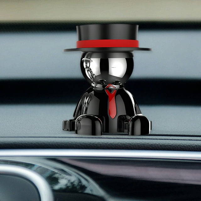 Soporte magnético para teléfono de coche, novedoso soporte metálico con personajes vil, accesorios para todo tipo de coches, soporte para teléfono móvil.