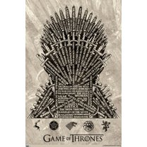 Game of Thrones - Iron Throne Wall Poster, 22.375" x 34"