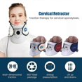 thumbnail image 2 of 1 set Cervical Neck Tractor Vertebra Traction Orthosis Braces Neck Brace Collar Neck Support Stretcher Spine Fixation Corrector, 2 of 5