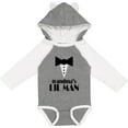 thumbnail image 3 of Inktastic Grandma's Lil Man Boys Long Sleeve Baby Bodysuit, 3 of 5