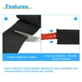 thumbnail image 4 of Unique Bargains 3.5' ID 3.3FT Nylon Protective Hose Sleeve, Cable Cover Sheath Protection, Black, 4 of 4