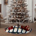thumbnail image 5 of Salouo Space Math Times Tables Christmas Tree Skirt 48" Farmhouse Christmas Decorations Snowman Xmas Tree Skirt Tree Mat for Holiday Party Decor, 5 of 8