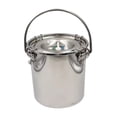 thumbnail image 4 of koolsoo Milking Machine Bucket Easy Carrying Stainless Steel for Livestock Horse Cow 5L, 4 of 9