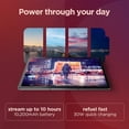 thumbnail image 4 of TB370FU Tab P12 Lenovo Tableta 3K, MediaTek Dimensity 7050 (6 nm) Octa-core, 8 GB, Almacenamiento de 128 GB, Android 13, Gris Tormenta, 4 of 5