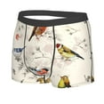thumbnail image 5 of Goofa Little Birds Printed Men's Boxer Briefs Underwear, Moisture-Wicking Underwear, Trunk,Soft and Breathable Cotton Underwear-Large, 5 of 9