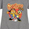 thumbnail image 3 of Garfield - Garf And Odie Logo - Toddler & Youth Girls Fleece Dress, 3 of 5